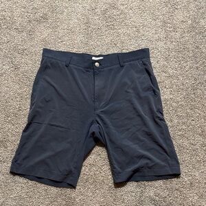 Peter Millar Dark Blue Athletic Shorts